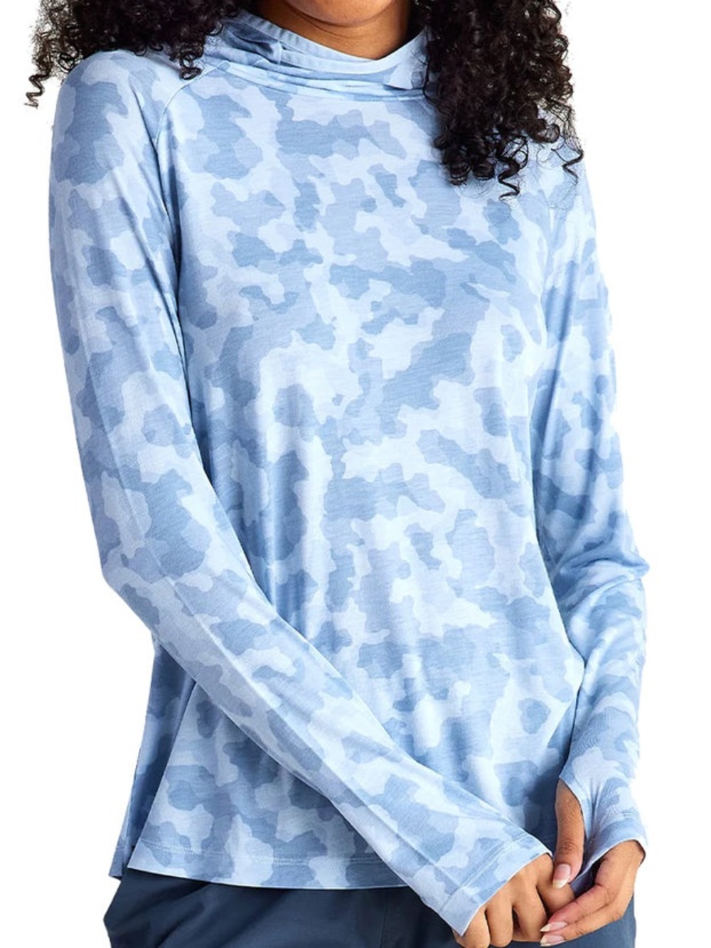 Free Fly Bamboo Lightweight Hoody II Tidewater Camo